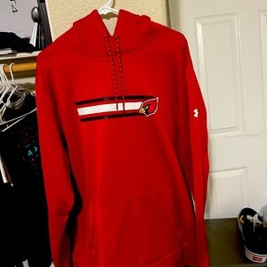 Mens Under Armor AZ Cardinals Hoodie XXL